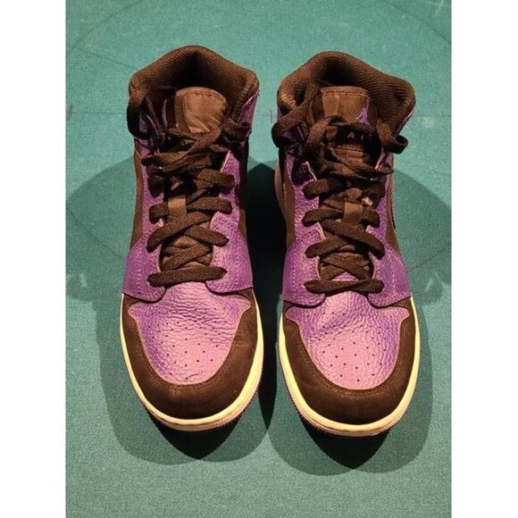 Air Jordan 1 Mid Dark Concord Size 7y - Picture 2 of 7